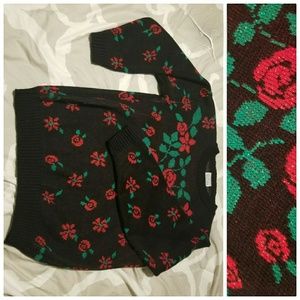 1980s knit sweater